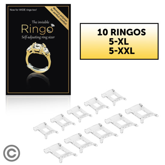 Ringo Invisible Ring Size Adjuster for Loose Rings Ring Adjuster Fit Any  Rings